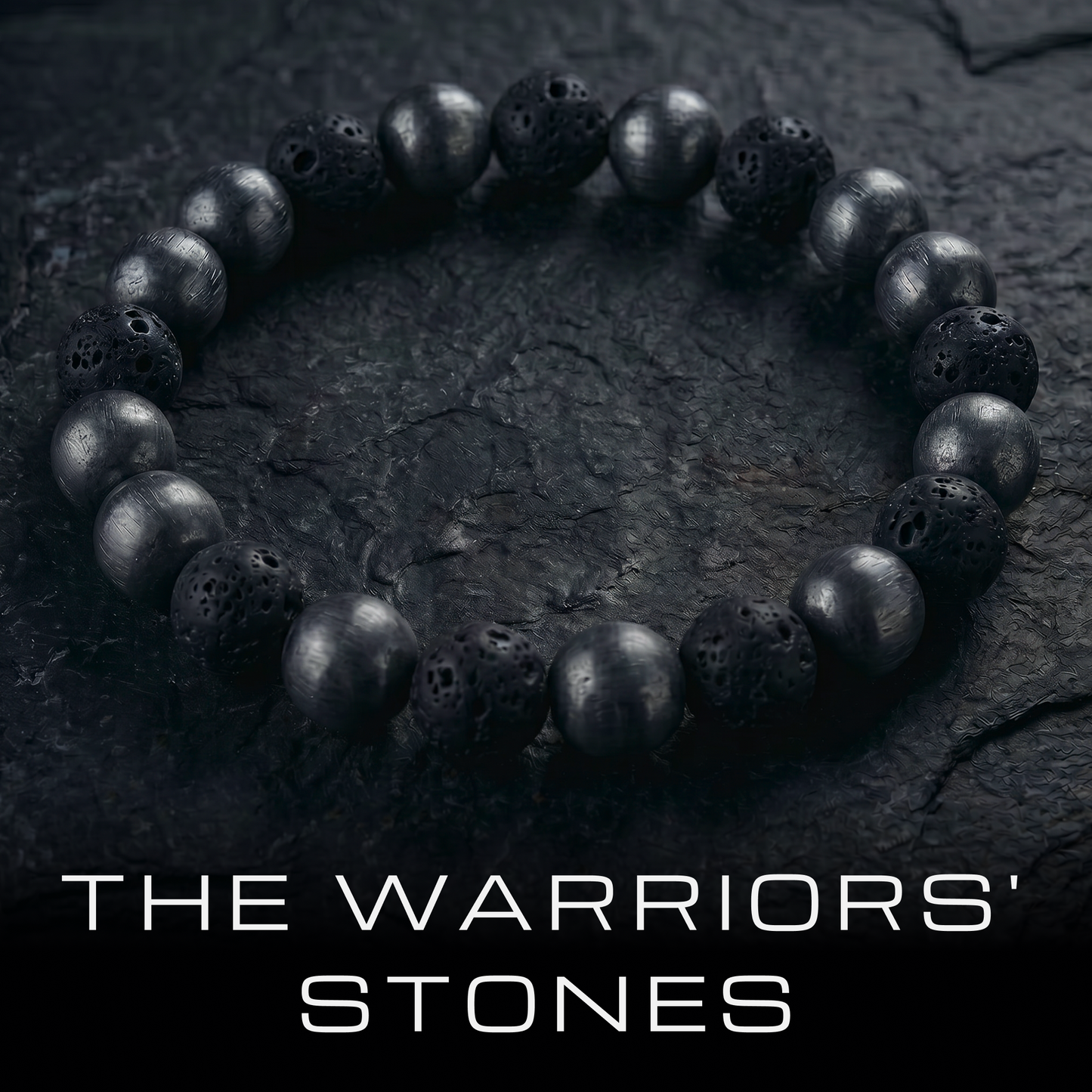 Hematite & Lava Stone Bracelet